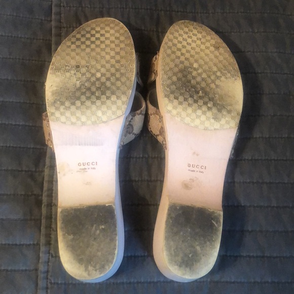 Authentic Vintage Gucci flat clog